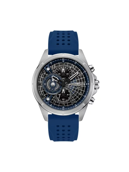 POLICE Analogové hodinky Chronograph Cipher' modrá