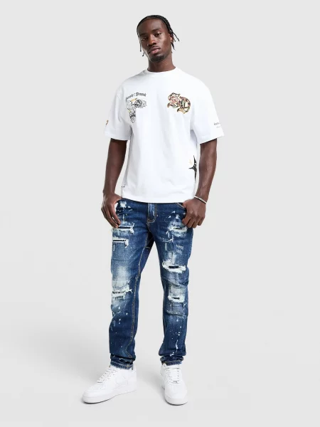 Supply&demand Spodnie Jeans Onni niebieskie