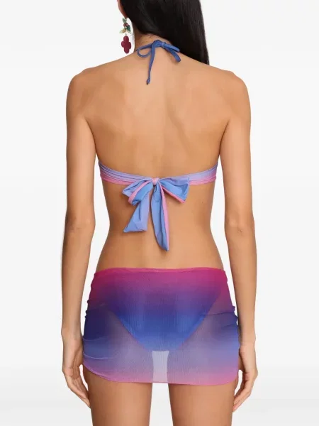 Bikini Amir Slama cu gradient plasă roz