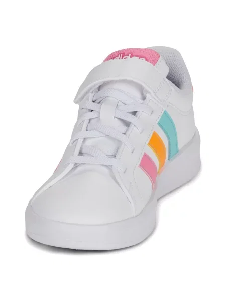 ADIDAS SPORTSWEAR Sportske cipele GRAND COURT EL tirkiz / tamo žuta / svijetloroza bijela