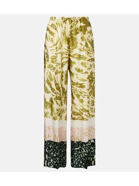 Pantaloni Dries Van Noten cu imagine