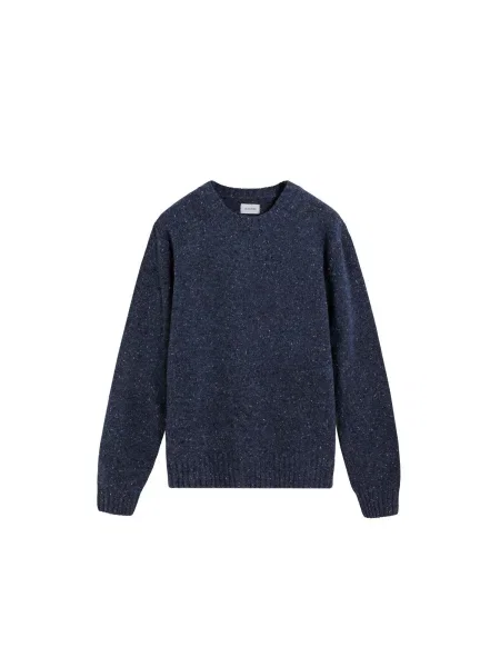 Scalpers Pulover Noah bleumarin / murdar alb