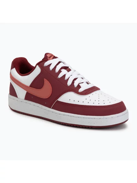 Tenisky Nike Court Vision Low team red/white/adobe bílé