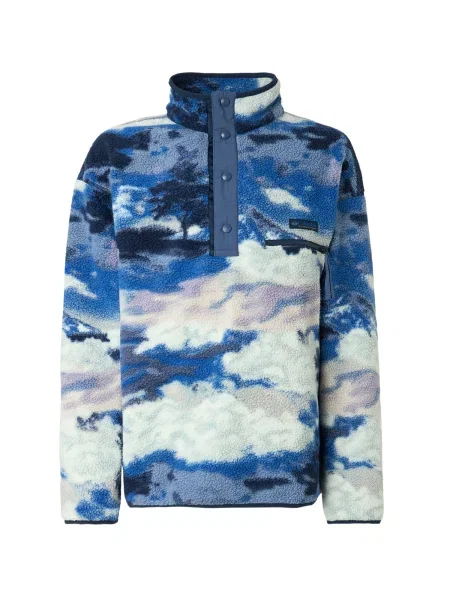 COLUMBIA Pulovere sport Helvetia™ II albastru / bleumarin / opal / murdar alb