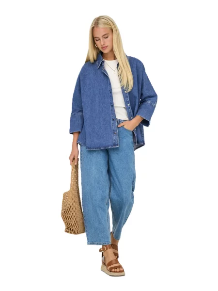 Bluzka Only niebieska