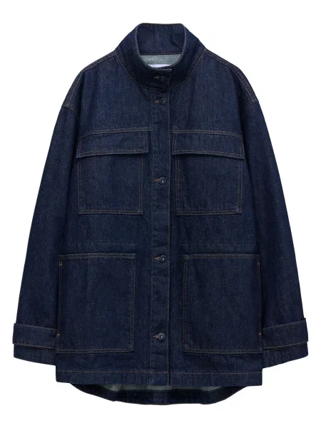 Adolfo Dominguez Geacă de primăvară-toamnă denim albastru