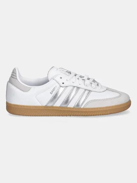 Adidas Originals sneakersy skórzane Samba OG biały