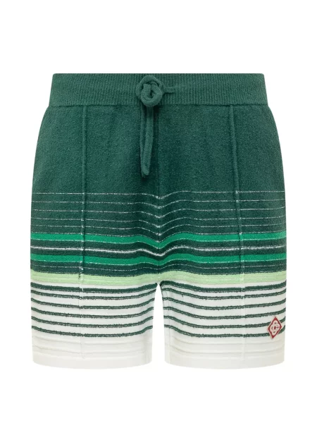 Bouclé pantaloni scurți Casablanca verde