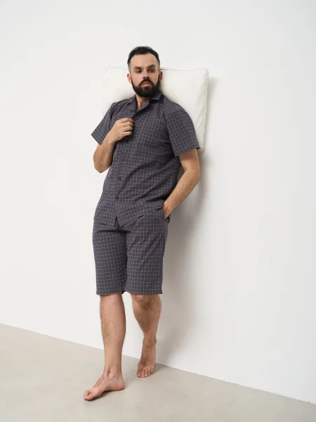 HANDY WEAR Homely Short Піжама Графіт 
