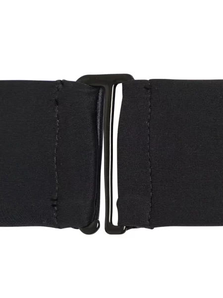 Top Maison Close lung negru