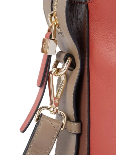 Torba na laptopa Piquadro skórzana pomarańczowa