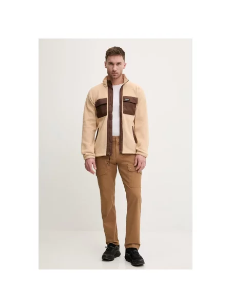 Bluza polarowa Columbia polarowa brązowa