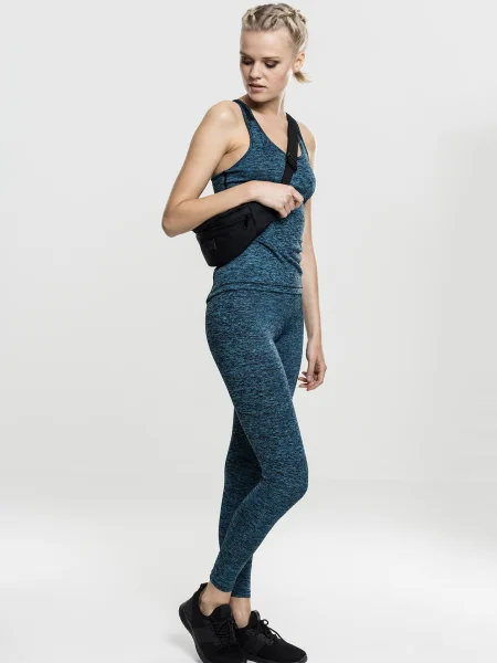 Urban Classics Top turcoaz negru