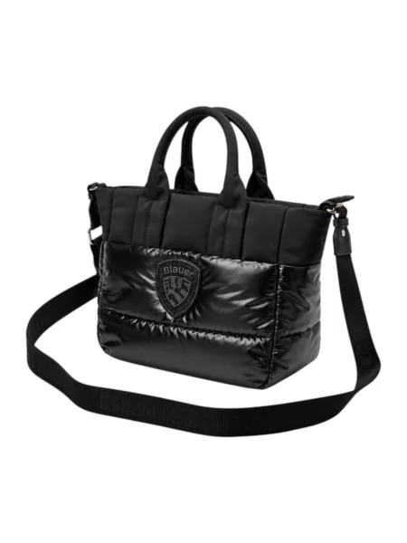 Blauer torebka shopper czarna