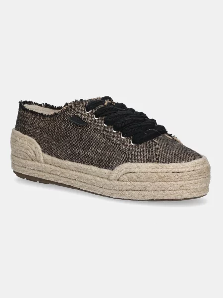 Emu Australia espadrile Ellery cu platforma Black negru