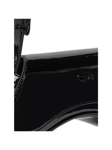 Torebka crossbody Diesel biznesowa czarna