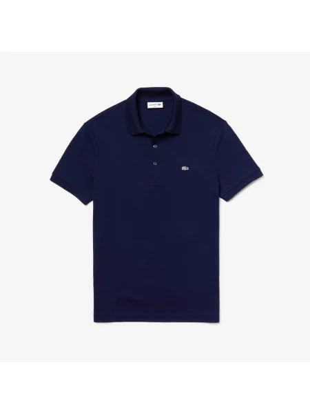Поло Lacoste синее
