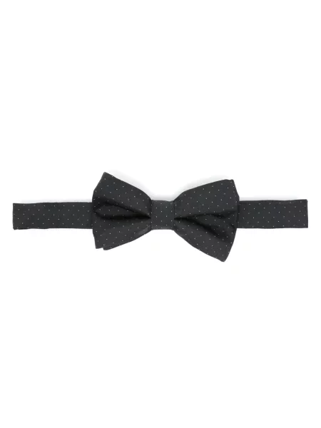 Cravată Paul Smith cu funde din satin negru