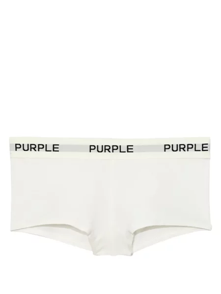Boxeri Purple Brand alb