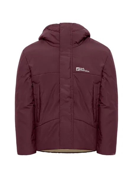 Dětska bunda Jack Wolfskin červená