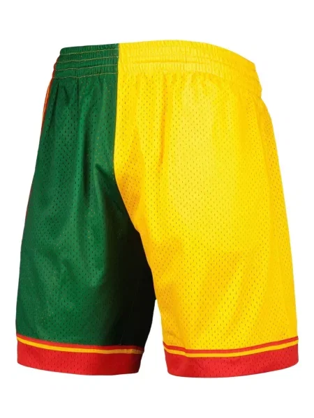 Pantaloni scurți Mitchell & Ness verde