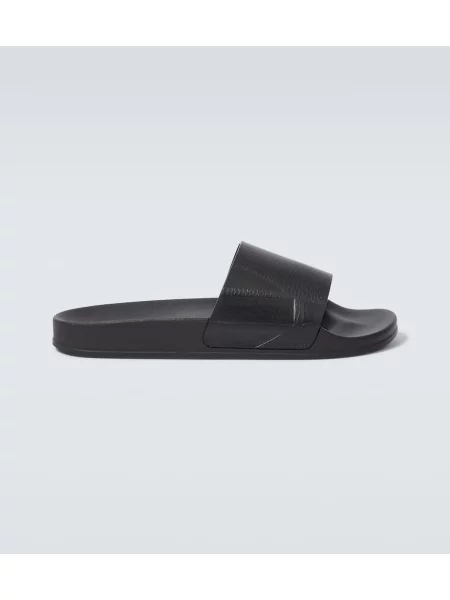 Sandale Frescobol Carioca din piele negru