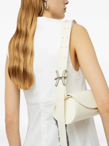 Geantă Jil Sander cu cataramă