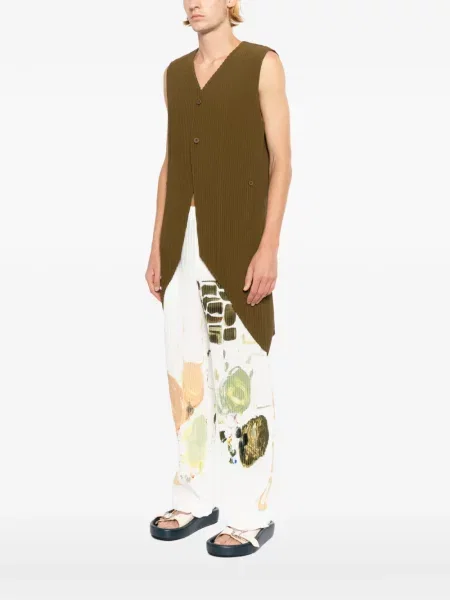 Prsluk Homme Plissé Issey Miyake zelena