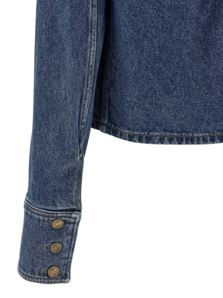 Geacă de blugi Balmain albastru