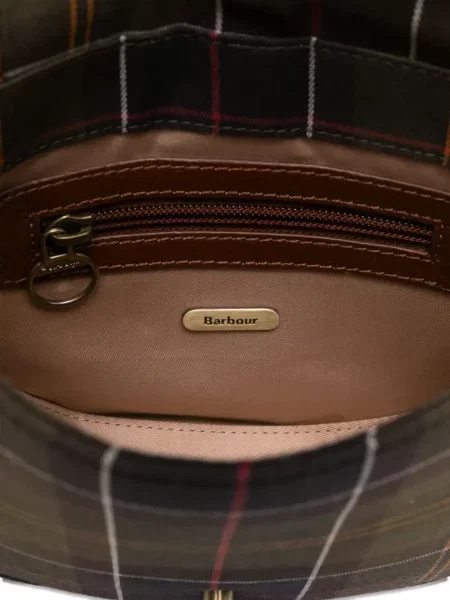 Geantă messenger Barbour verde