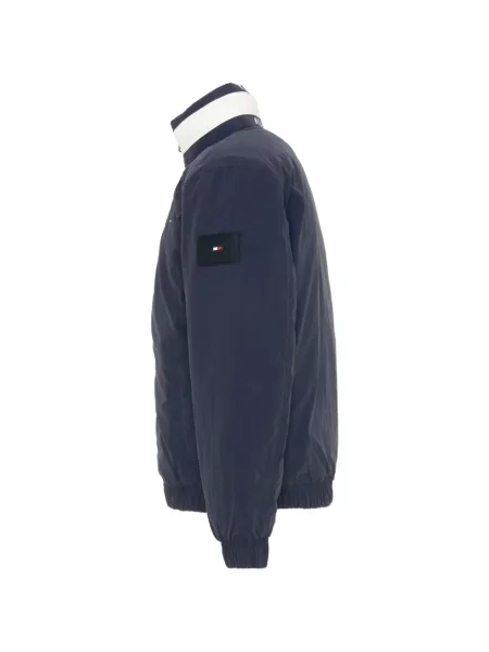 Kurtka bomber dziecięcy Tommy Hilfiger niebieski