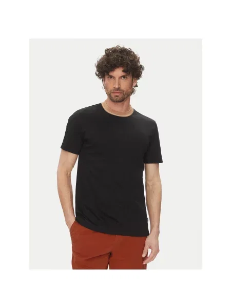 BOSS Marškinėliai H-Tessler Slim Fit juoda