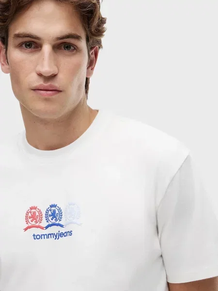 Футболка Tommy Jeans біла