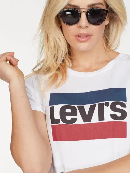 Tričko Levi's biela