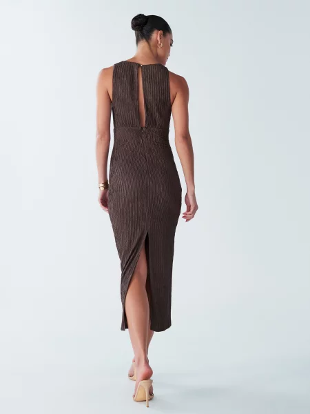 BWLDR Rochie ciocolatiu