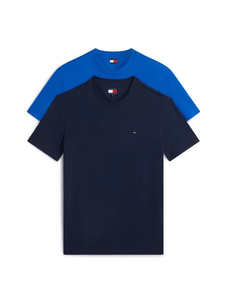 Tommy Jeans Tricou marin / regal albastru
