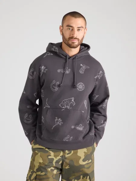 LEVI'S ® Mikina čierna biela