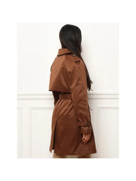 Palton La Modeuse maro