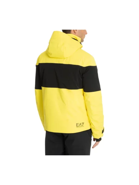 Emporio Armani kurtka narciarska Kitzbuhel Colorblock Protectum żółty