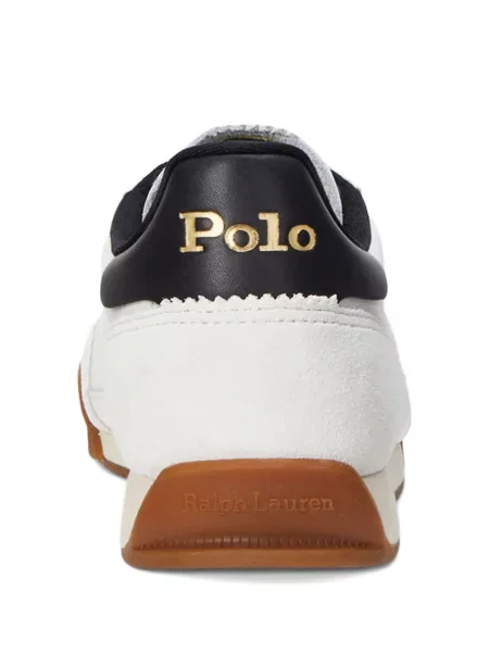 Haftowana koszulka polo Polo Ralph Lauren w paski ze sznurkiem niebieska