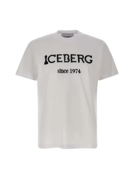 Koszulka Iceberg z logo biała