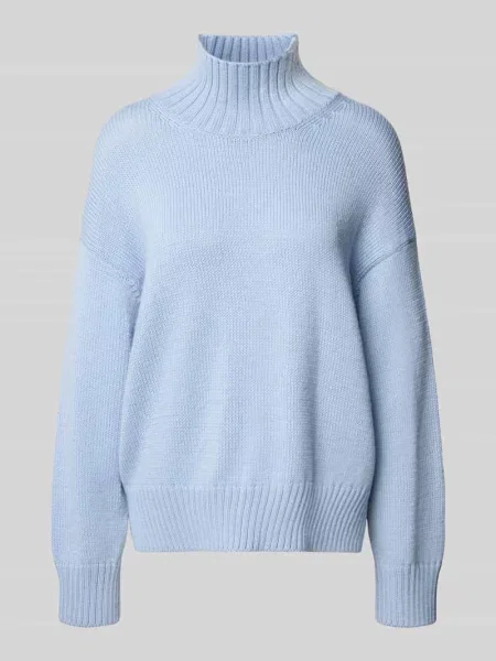 Sweter z dzianiny z mieszanka wełny ze stójka Closed