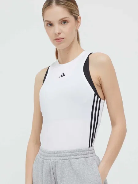Топ Adidas Performance бяло