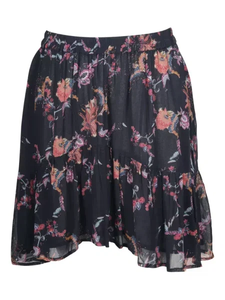 Fustă Iro cu model floral cu imagine albastru