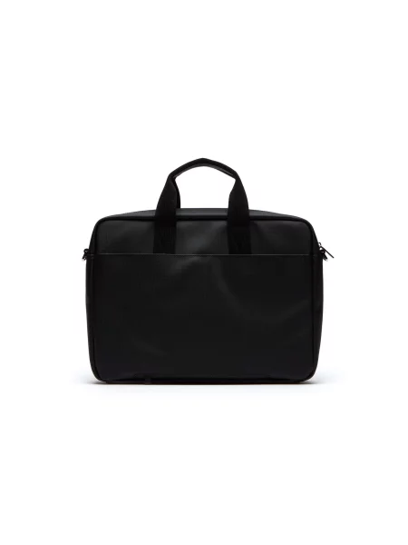 Lacoste Klasyczna Torba Na Komputer Unisex Petit Piqué czarna