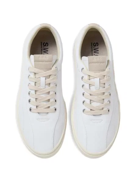 Sneakerși S.w.c din piele alb