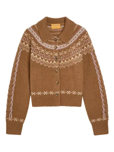 Kardigan Guest In Residence brązowy
