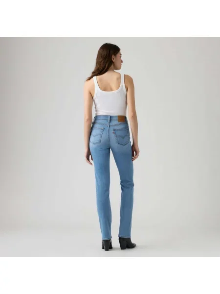 Blugi Levi's® cu talie înaltă albastru