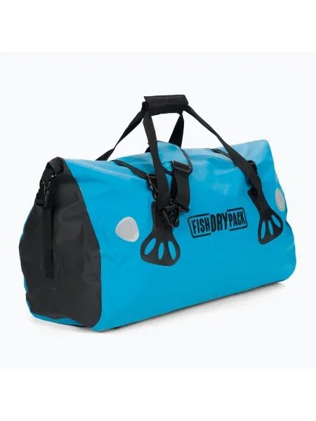 FishDryPack Duffel 50 L водоустойчива чанта синя