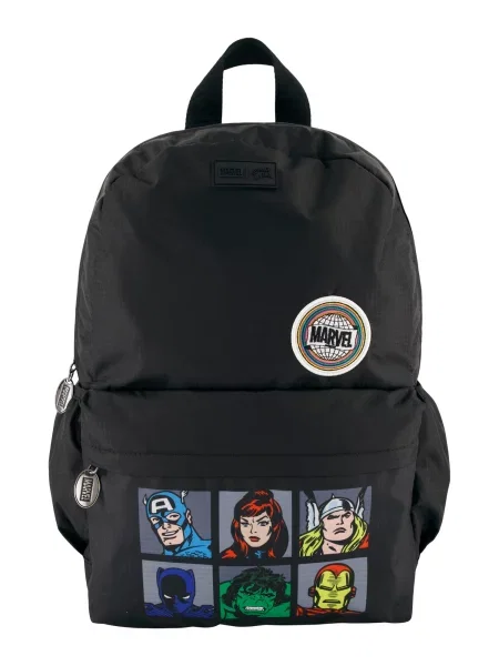 DISNEY Rucsac Marvel Avengers gri / verde / roșu negru